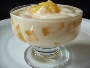 mousse de abacaxi