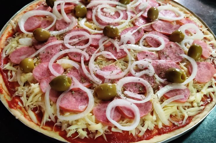 pizza caseira